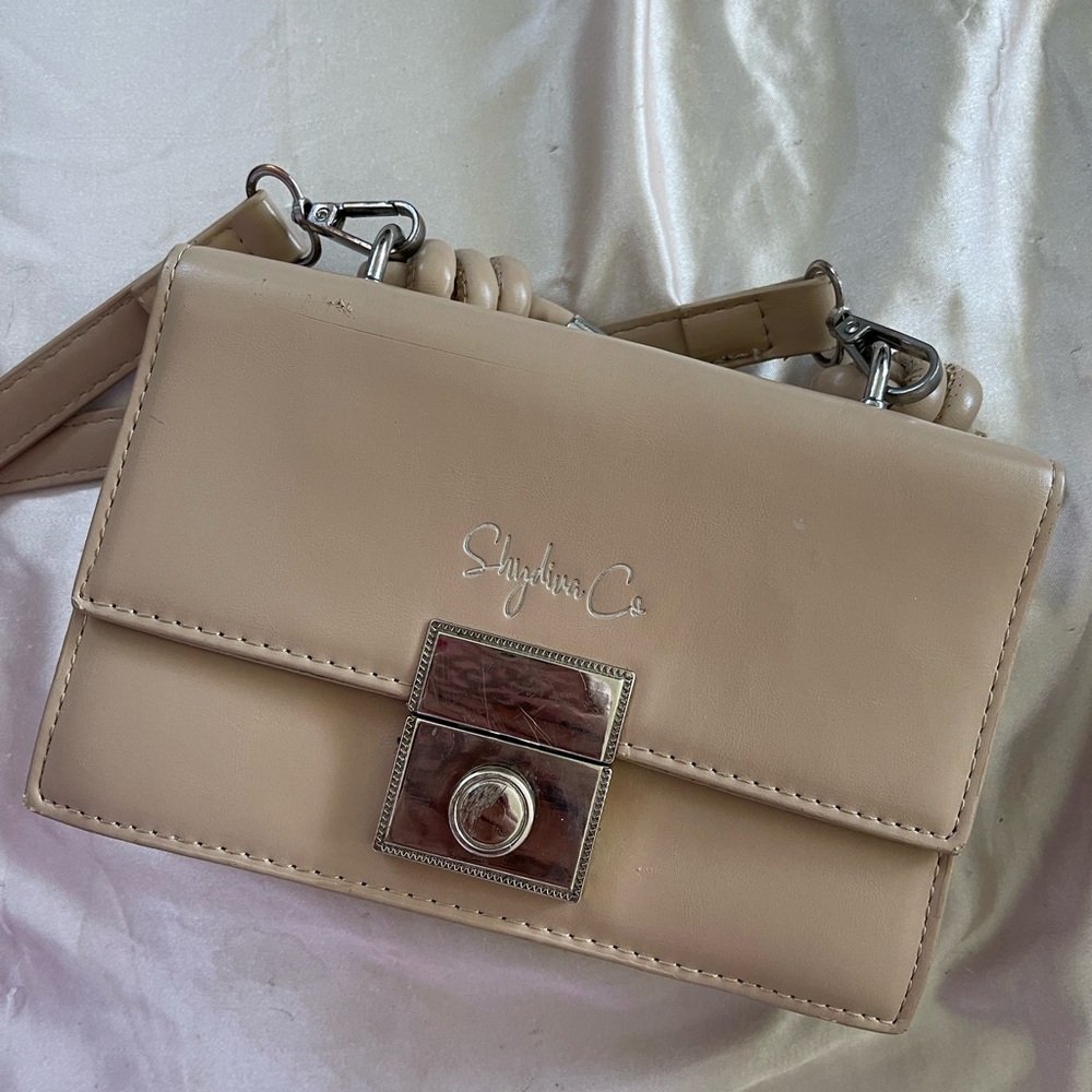 Beige Crossbody Bag
